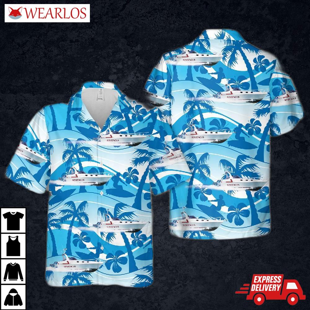 Spartacus 10 Metre Pelin Eclipse Hawaiian Shirt