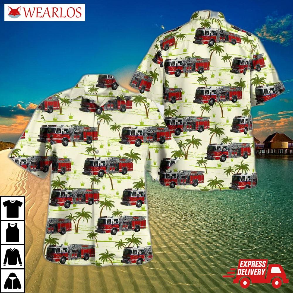 Spruce Pine Fire Department Pine, North Carolina Hawaiian Shirt