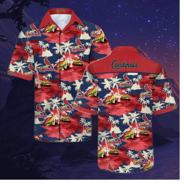 St. Louis Cardinals Island Ride Hawaiian Shirt