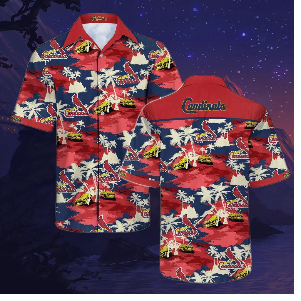 St. Louis Cardinals Island Ride Hawaiian Shirt