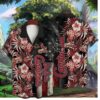 St. Louis Cardinals Patriotic Floral Hawaiian Shirt