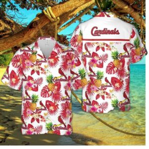 St. Louis Cardinals Pineapple Paradise Hawaiian Shirt