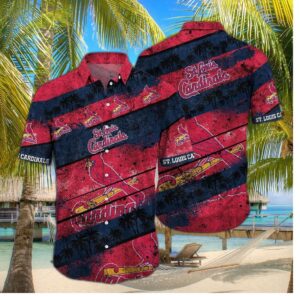 St. Louis Cardinals Retro Sunset Hawaiian Shirt