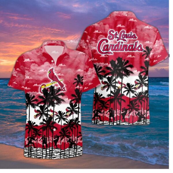 St. Louis Cardinals Tropical Paradise Hawaiian Shirt