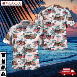 Stafford, Virginia, Company 10 - Widewater Volunteer Fire Department (potomac Hills Station) Hawaiian Shirt