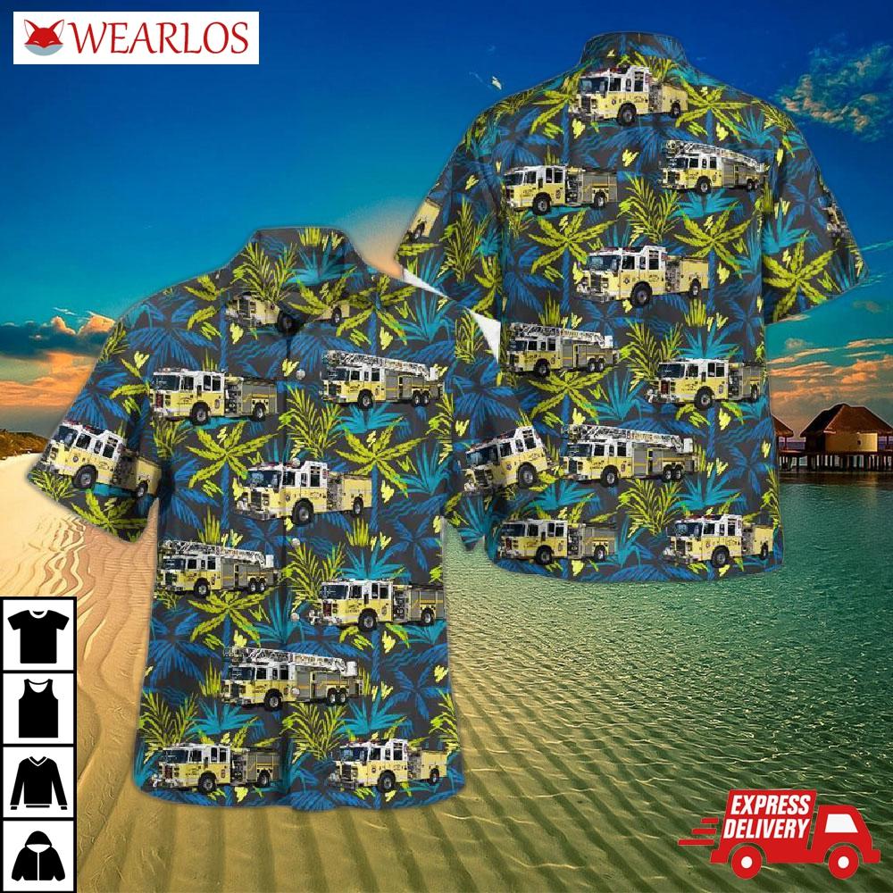 Stafford, Virginia, Company 2 - Stafford Volunteer Fire Department Hawaiian Shirt