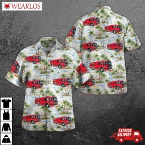 Staley Volunteer Fire Department Nc Hawaiian Shirt