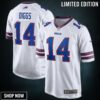 Stefon Diggs Buffalo Bills Game Player Jersey - White Nfl