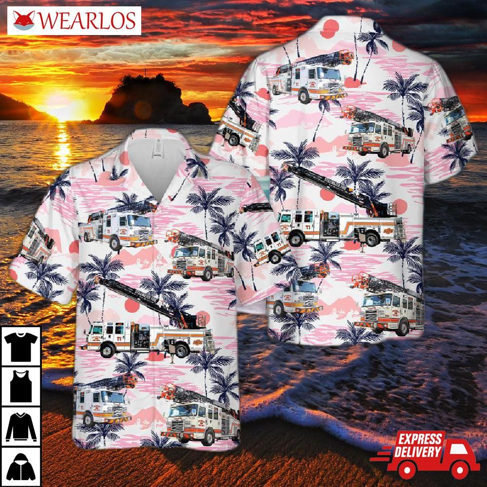 Stillwater Fire Department Hawaiian Shirt