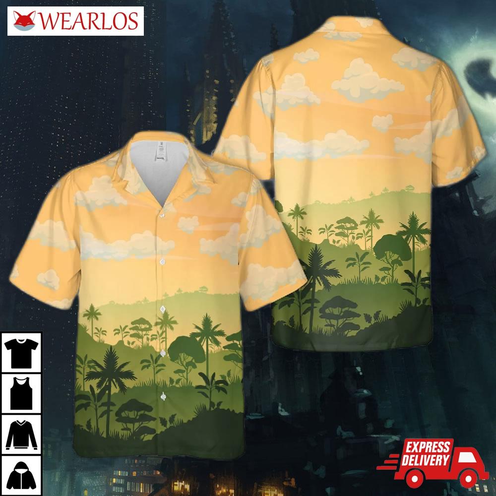 Summer Jungle Hawaiian Shirt