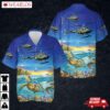 Swedish Air Force Agusta Bell Hkp 6b (206b) Jetranger Ii Se-hgx (06254) Hawaiian Shirt