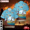 Swedish Air Force Saab 35 Draken Hawaiian Shirt