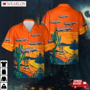 Swedish Air Force Saab S100b Argus (340aew) Hawaiian Shirt