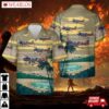Swedish Air Force Sk61 Scottish Aviation Bulldog Hawaiian Shirt