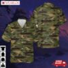 Swedish Army Camouflaged Strv M/42, 1945 Hawaiian Shirt