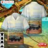 Swedish Army Pasi Xa-202 Vipa (ps 922-218) Armoured Signals Vehicle Hawaiian Shirt