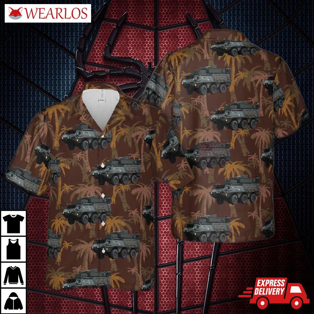 Swedish Army Sisu Xa-202 Hawaiian Shirt