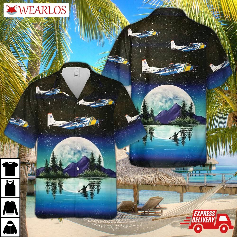 Swedish Coast Guard Casa C-212-ce Aviocar 200 Hawaiian Shirt