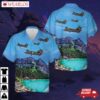 Swiss Air Force Boeing Ch-47 Chinook Hawaiian Shirt
