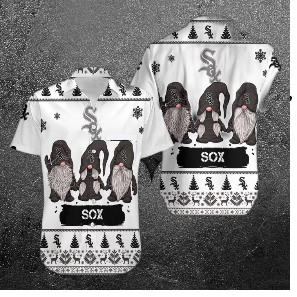 Take Control With Gnomes Chicago White Sox Ugly Hawaiian Shirt