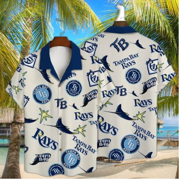 Tampa Bay Rays Classic Logo Hawaiian Shirt