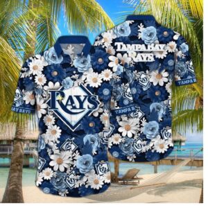 Tampa Bay Rays Floral Paradise Hawaiian Shirt