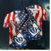 Tampa Bay Rays Midnight Garden Hawaiian Shirt