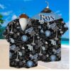 Tampa Bay Rays Midnight Tropics Hawaiian Shirt