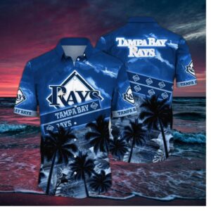 Tampa Bay Rays Ocean Sunset Hawaiian Shirt