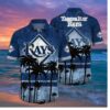 Tampa Bay Rays Sunset Palms Hawaiian Shirt