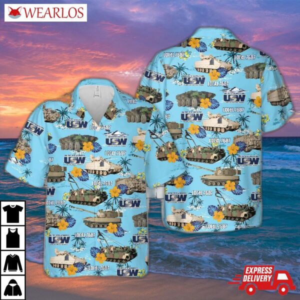 Tank Hawaiian Shirt