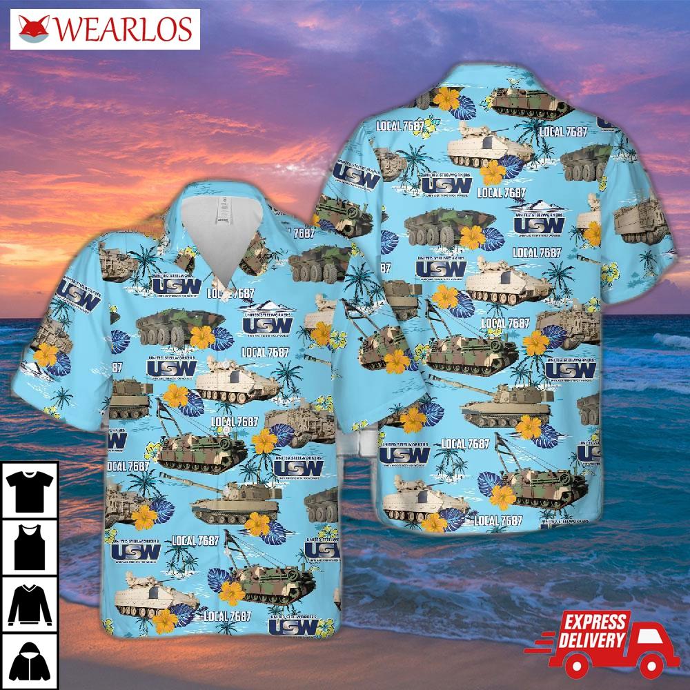Tank Hawaiian Shirt