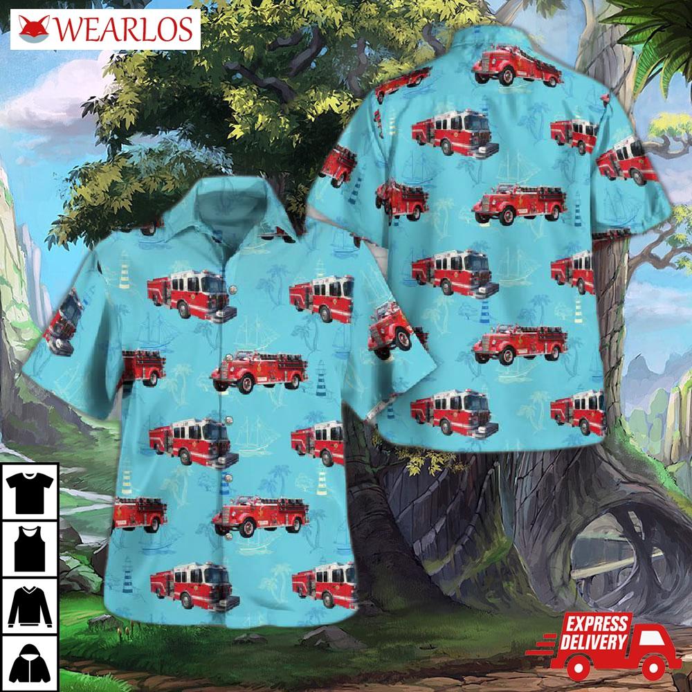 Tappan Fire Department, Tappan, New York Hawaiian Shirt
