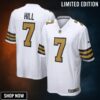 Taysom Hill New Orleans Saints Alternate Game Jersey - White Nfl
