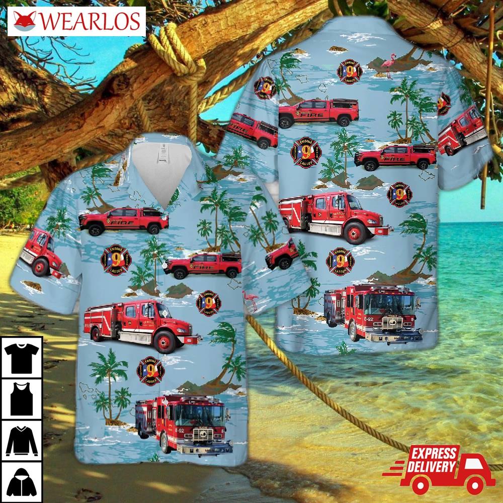 Teague Volunteer Fire Department, Texas Hawaiian Shirt
