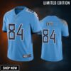 Tennessee Titans Corey Davis Light Blue 100th Season Vapor Limited Jersey