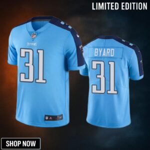 Tennessee Titans Kevin Byard Light Blue Nike Color Rush Limited Jersey