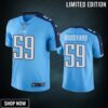 Tennessee Titans Wesley Woodyard Light Blue Nike Color Rush Limited Jersey