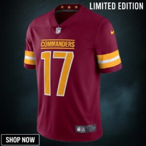 Terry Mclaurin 17 Washington Commanders Vapor Limited Jersey - Burgundy