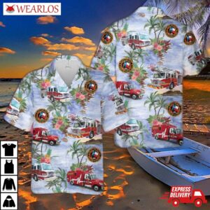 Texas Laredo Fire Department Hawaiian Shirt