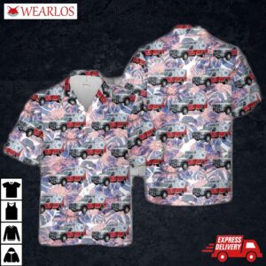 Texas Williamson County Ems Hawaiian Shirt