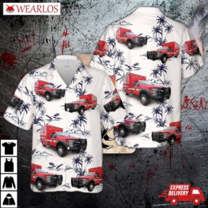 Texas Wilson County Esd #3 Ems Hawaiian Shirt