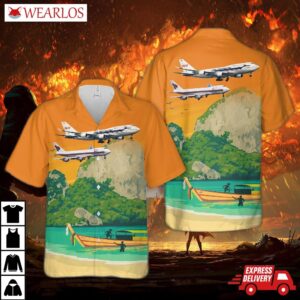 Thai Airways International Boeing 747 Old Livery Hawaiian Shirt
