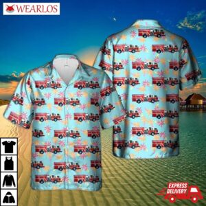 The Greenville City Fire Department (gcfd) Hawaiian Shirt