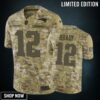 Tom Brady Jersey Nfl Camo New England Patriots