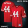 Tom Rathman San Francisco 49ers Mitchell & Ness Retired Player Legacy Replica Jersey - Scarlet Nfl