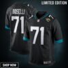 Tony Boselli Jacksonville Jaguars Game Retired Player Jersey - Black Nfl