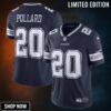Tony Pollard 20 Dallas Cowboys Vapor Limited Jersey - Navy