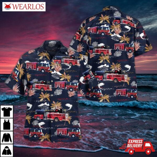Topeka Volunteer Fire Department Hawaiian Shirt
