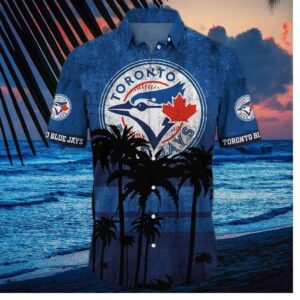 Toronto Blue Jays Sunset Vibes Hawaiian Shirt
